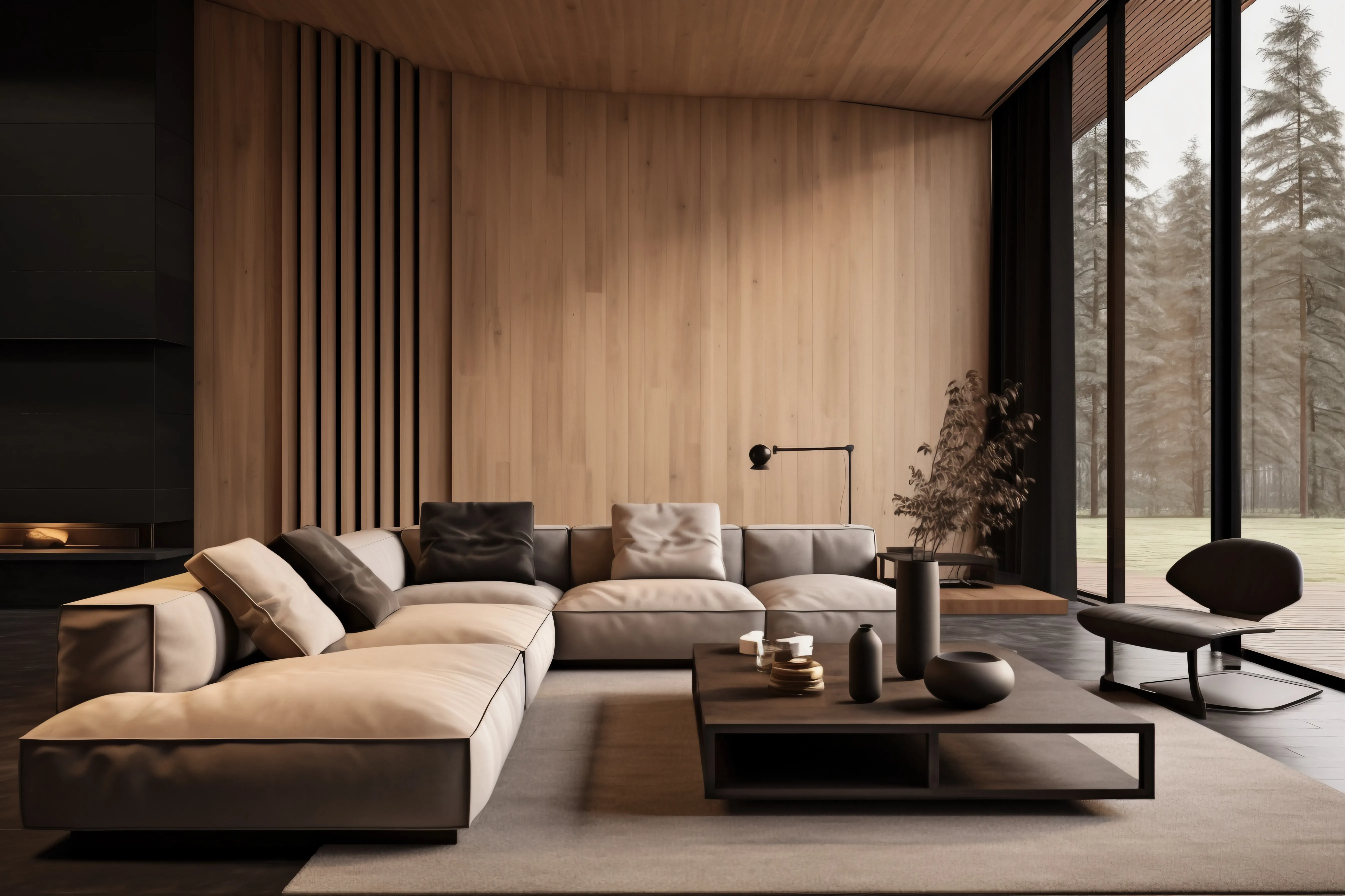 Luxury interior detail